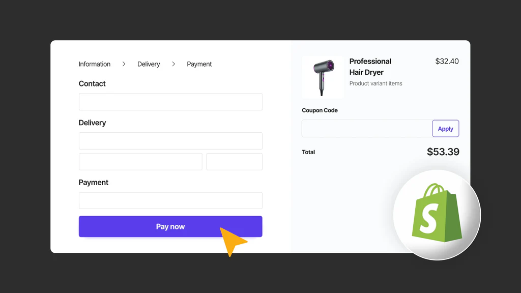 Shopify结账页面出现机器人验证